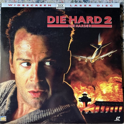 Die Hard 1, 2 And With A Vengeance (3) Laserdisc Lot Widescreen Bruce Willis - Picture 6 of 13