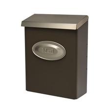 Architectural Mailboxes Designer Galvanized Steel Wall-Mount Mailbox, DVKPBZ0AM,