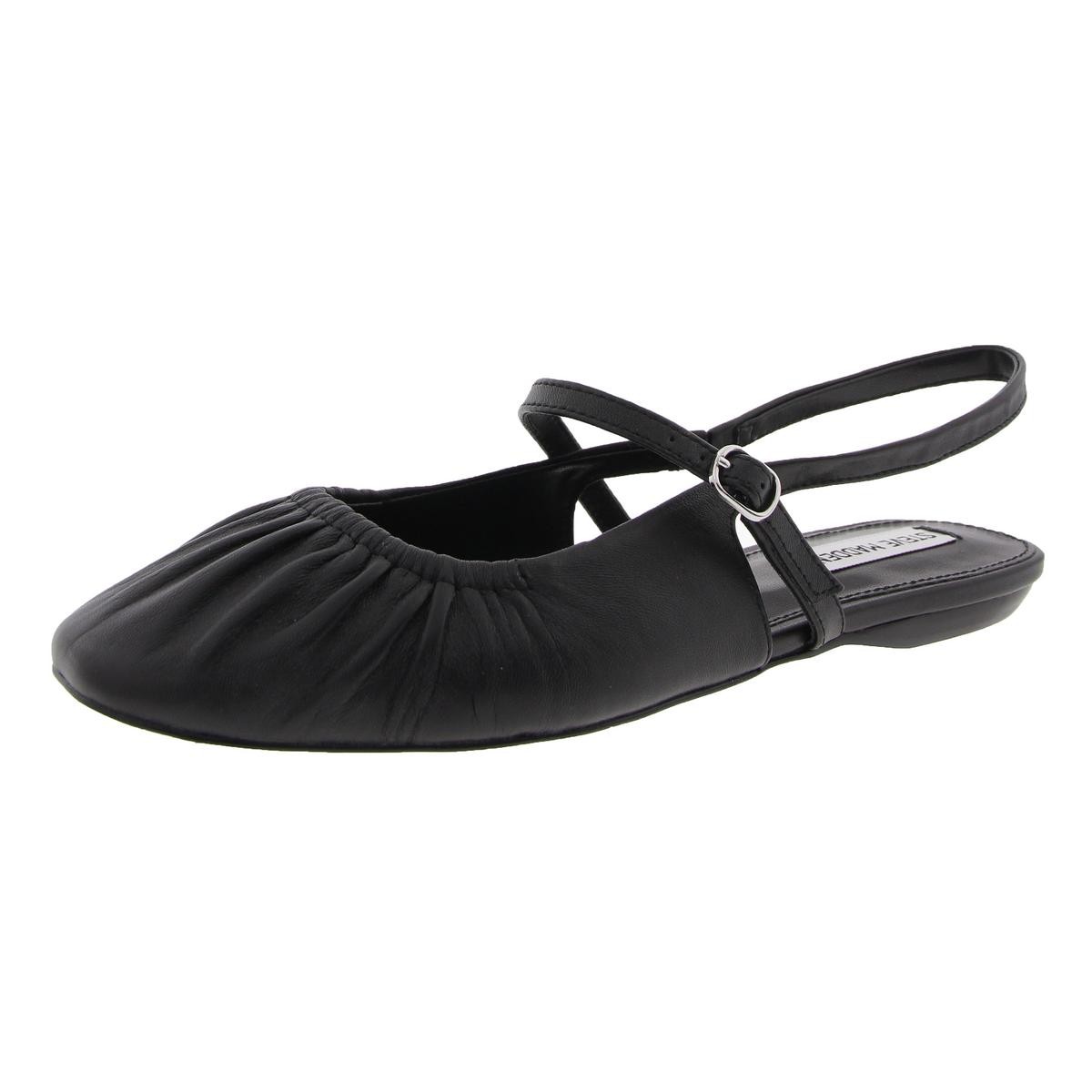 Повседневные босоножки на плоской подошве Steve Madden Womens Garson без шнуровки с закрытым носком BHFO 7439