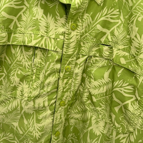 Camisa Duluth Trading Para Hombres 3XL Verde Tropical Ventilada Manga Corta Abotonada - Imagen 5 de 10
