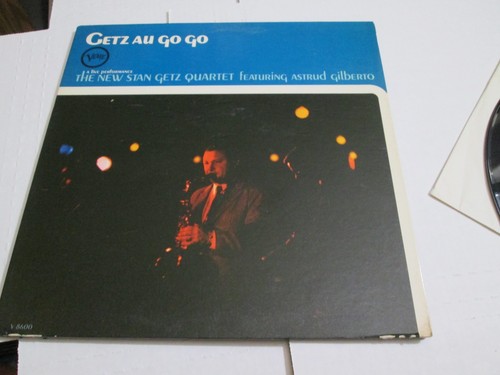 STAN GETZ QUARTET ASTRUD GILBERTO Getz Au Go Go VERVE LP VG++ Mono VAN GELDER - Picture 4 of 6