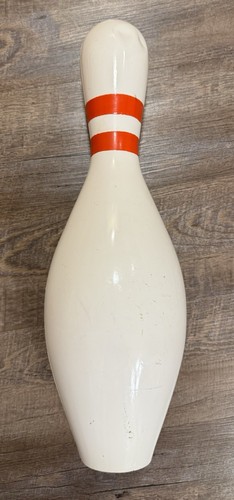 Vintage Large 23 Inch Bowling Pin Coin Plastic Piggy Bank - Picture 2 of 8