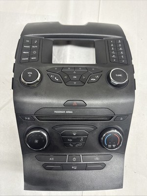 2015 Ford Edge Radio Control Panel w/Temperature Controls OEM