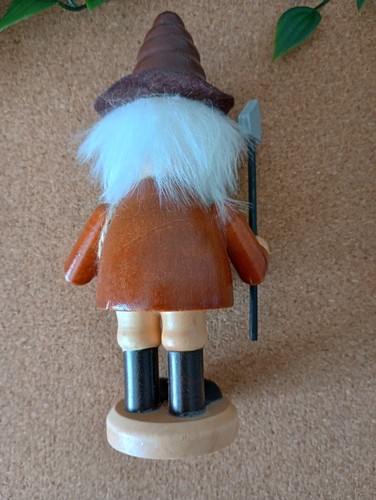 Deutsche Räucherfigur aus Holz 6 Zoll - Handarbeit Holzschneider - Bild 5 von 13