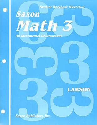 Saxon Math 3 Student Workbook (Part One) (Saxon Math, 3(part... - larson-nancy