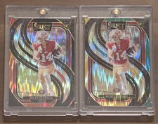 2024 Select Premier Ricky Pearsall Red/Black, Green/Yellow Shock Prizm #173 x2