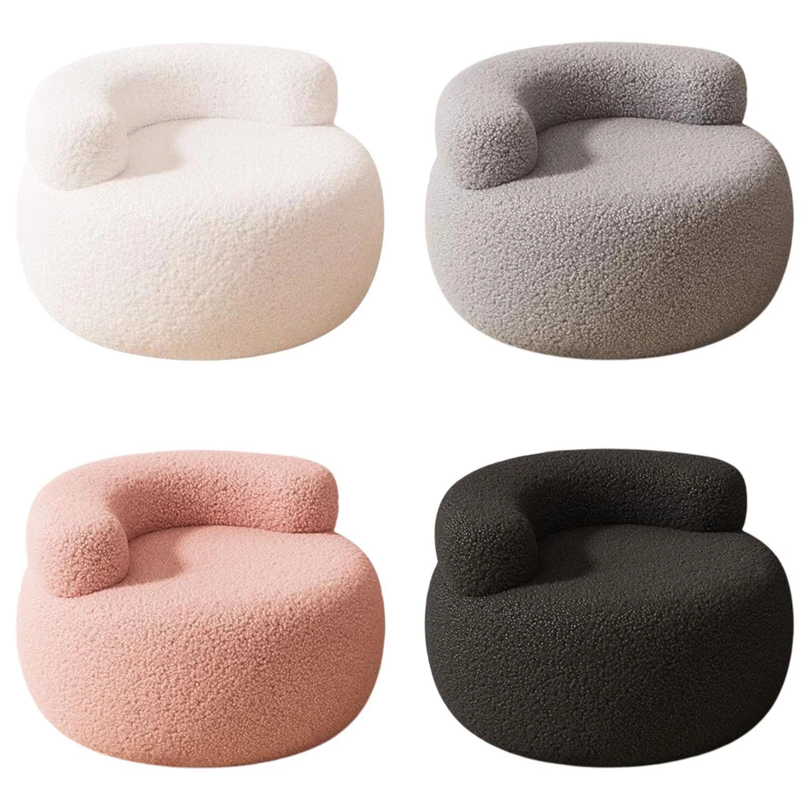 Footstool Seat Comfortable Portable Lazy Sofa for Indoor Living Room Bedroom
Opens in a new window o