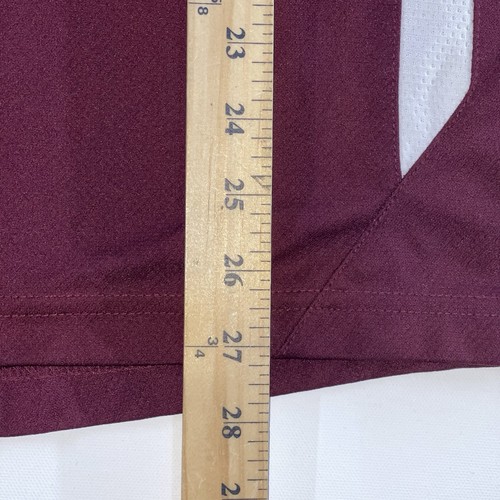 Adidas Herren Poloshirt Medium Maroon Texas A&M Aggies Kurzarm ClimaLite - Bild 3 von 8