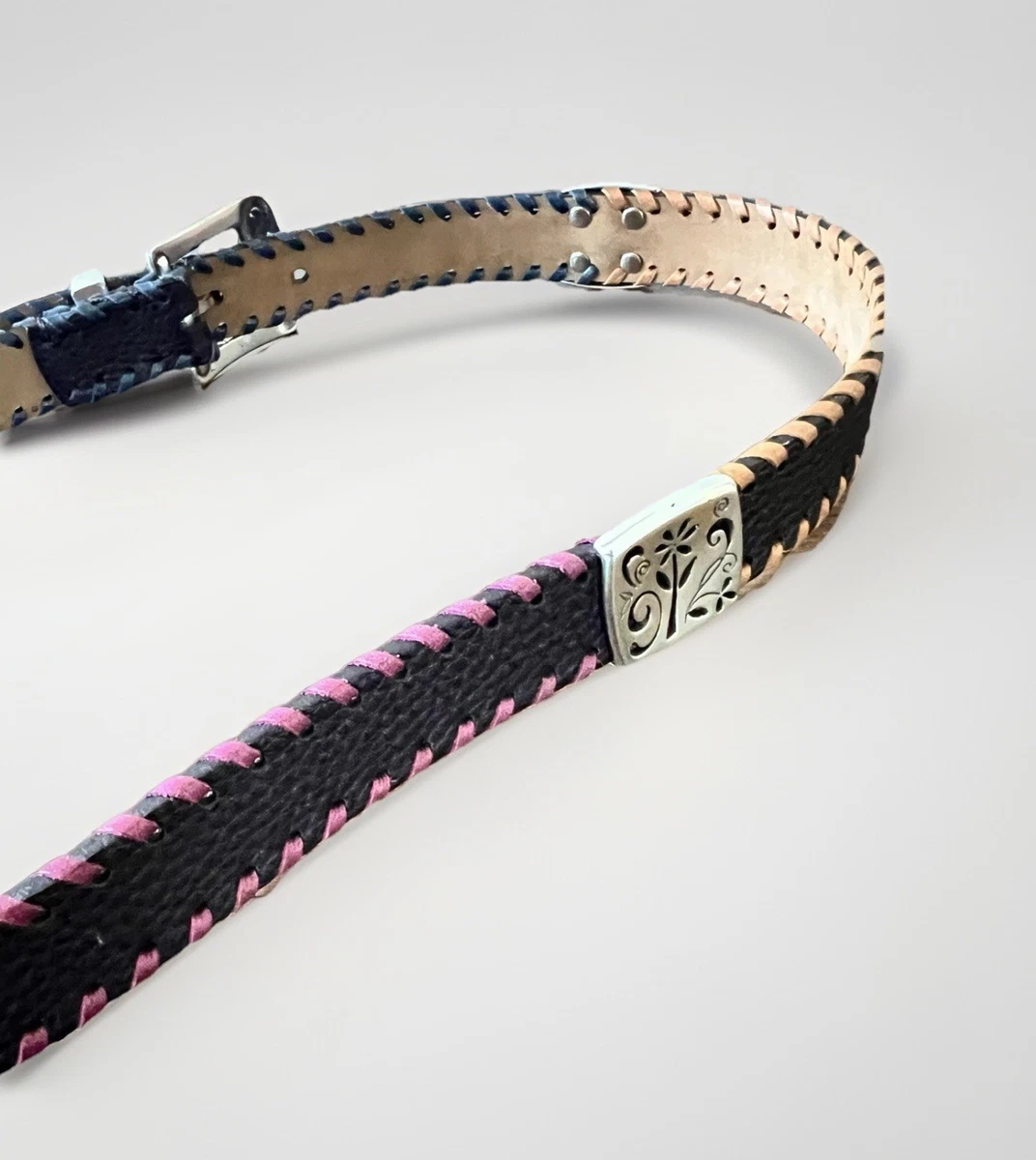 Brighton Leather Flower Belts for Women for sale | eBay display picture 2