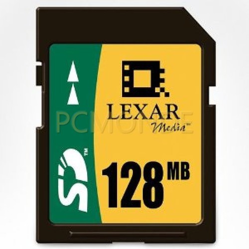 Lexar Secure Digital 128MB Memory Card (SD128-285) - Picture 1 of 1