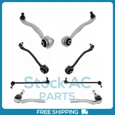 Control Arm Ball Joint Tie Rod and Sway Bar Link Kit for 12-13 Front End - 8pcs