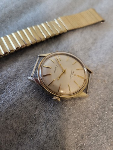 RELOJ CRONÓMETRO AUTOMÁTICO VINTAGE ZENITH CAPTAIN ORO 14K 25J 2542 PIEZAS - FUNCIONANDO - Imagen 15 de 19