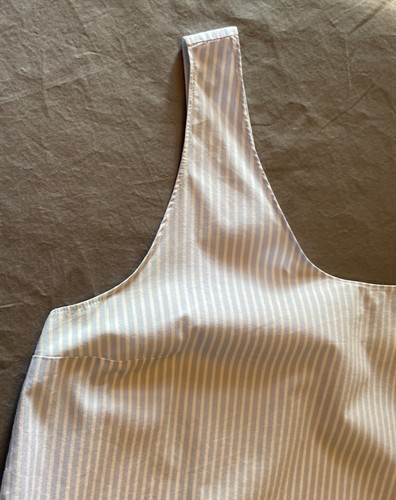 COS blue & white Striped cotton Tank Top size Small - Picture 3 of 8