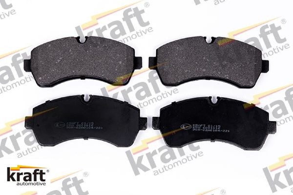 Kraft 6001016 Bremsbelagsatz FüR Scheibenbremse Bremsbelagsatz-image