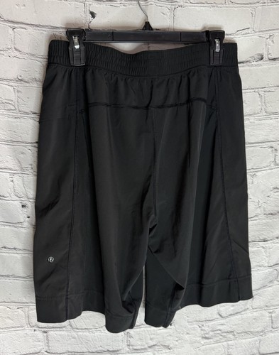 Lululemon Herren THE Shorts ohne Futter Sport Fitnessstudio 10" Zoll Schrittlänge schwarz Large - Bild 4 von 8