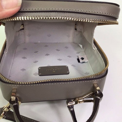 Kate Spade Daisy Vanity Mini Crossbody Bag Gray EUC - Picture 6 of 11