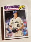 2026 Topps Heritage Base Milwaukee Brewers Team Set - 10 Cards