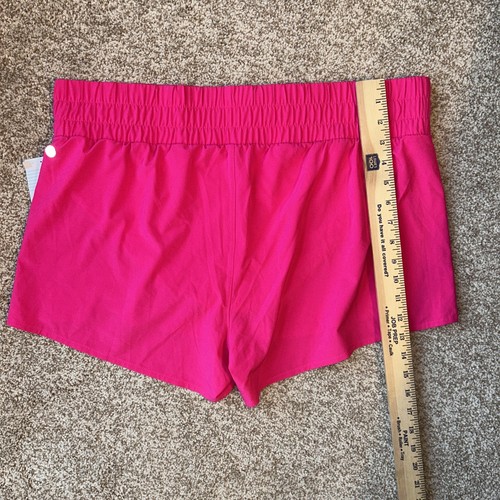 Zella Women's Size XL Hot Pink Lined Running Shorts 3.5" Inseam New With Tags - Picture 5 of 5