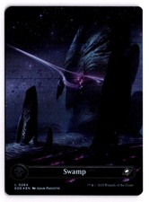 Swamp (0264) (Borderless) Foil Edge of Eternities 264 Near Mint 8