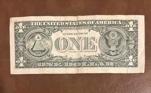 9/25/1984 Birthday / Anniversary Date Note September 25th 1984 $1 Dollar Bill - Picture 3 of 4