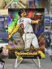 2023 Topps Chrome Ronald Acuna Jr. Technicolor Insert Refractor #23 Braves