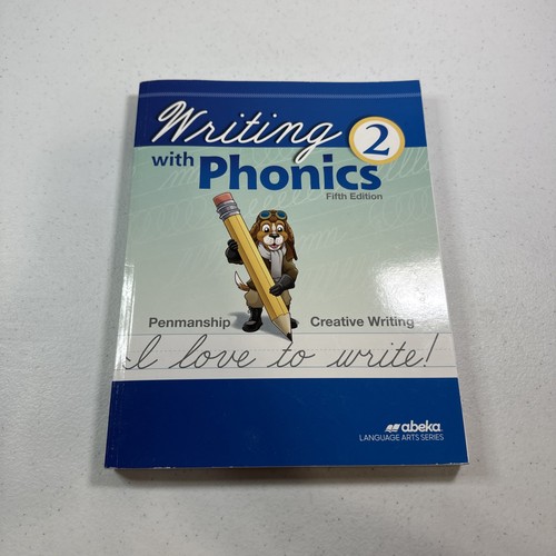 Writing with Phonics 2 Abeka (Cursive; 5th Edition) NEW - Bild 1 von 4