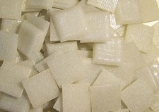 24 Mosaic Tiles 3/4" GREIGE GREY BEIGE VETRICCO ITALIAN GLASS TILES Supplies 55
