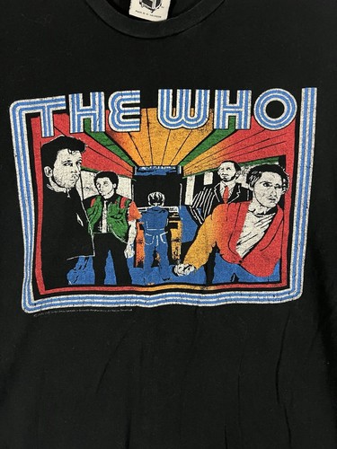 The Who Shirt Mens Large Black Bids Farewell Concert Tour Vintage 2005 Merch Y2K - Picture 2 of 6
