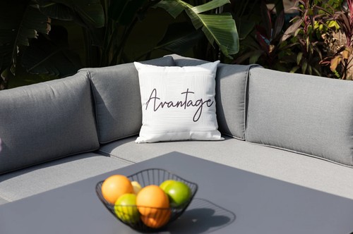 Eck Lounge Set Larino Sitzgruppe Gartenmöbel Garnitur Gruppe Alu hoch ausziehbar - Bild 10 von 23