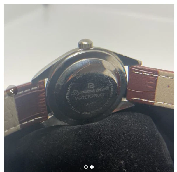 RICOH Dynamic Auto 33 jewels Automatic waterproof men's watch runs well