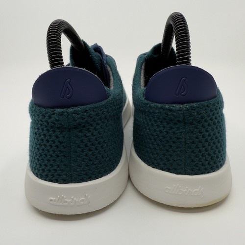 Allbirds Tree Piper Damen 8 Laufschuhe blau grün weiß Schnürschuhe niedrig Sneaker - Bild 5 von 18