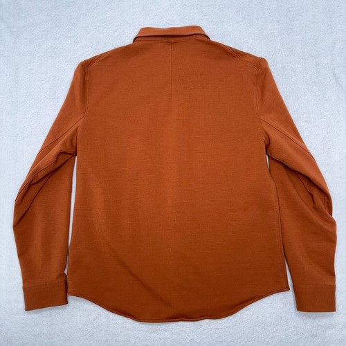 Lululemon Mens Large Shirt Snap Up Collared Soft Knit Overshirt Zip Pocket M3F85 - Bild 8 von 8