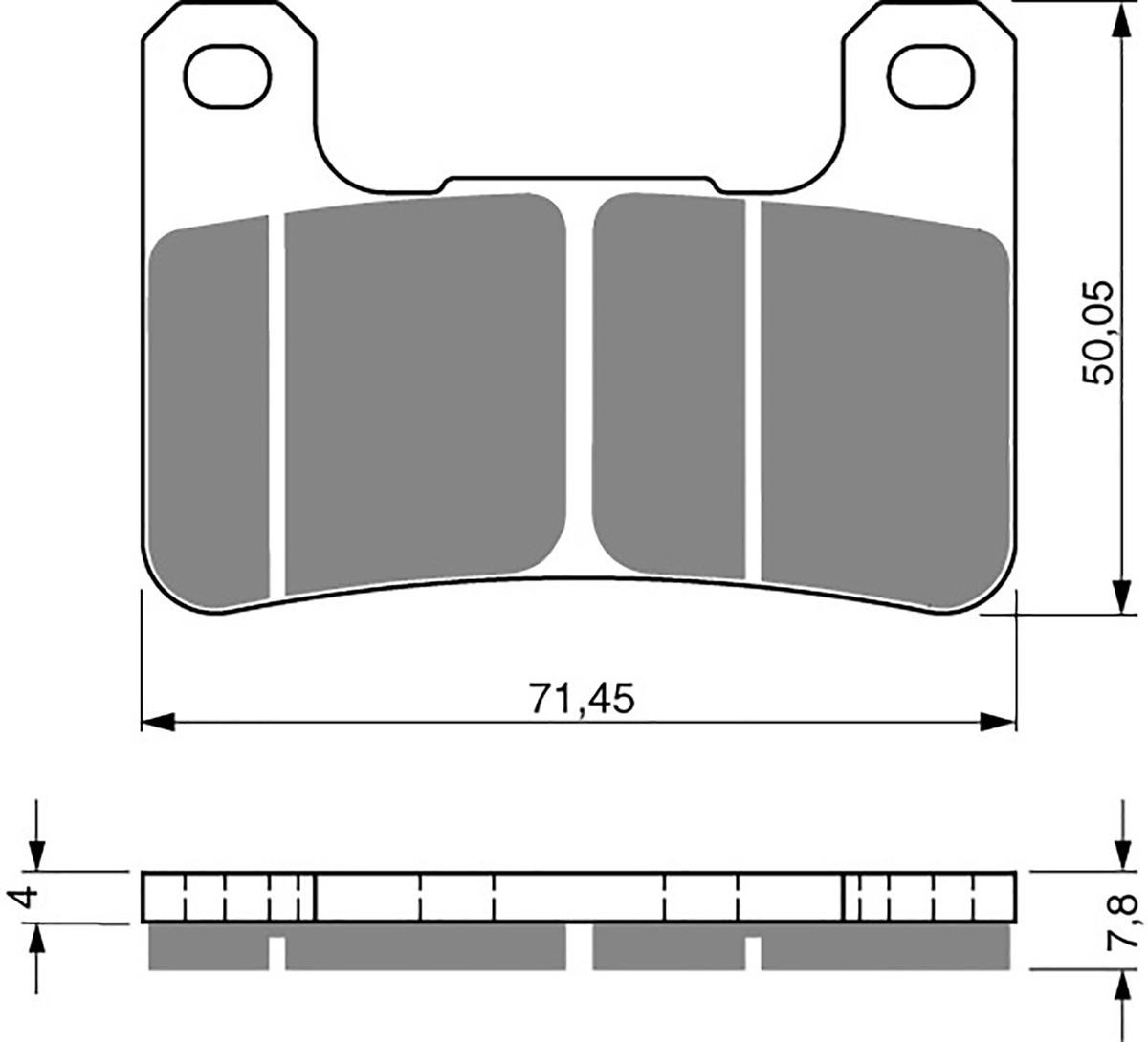 BREMBO Sintered Brake Pad Kit (Front + Rear) For Kawasaki Z1000 SX ABS 2015 – OEM 07SU27SA / 07KA16SP - View #2