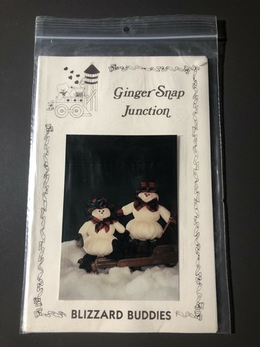  Ginger Snap Junction Blizzard Buddies Craft Sewing Pattern - Picture 1 of 2