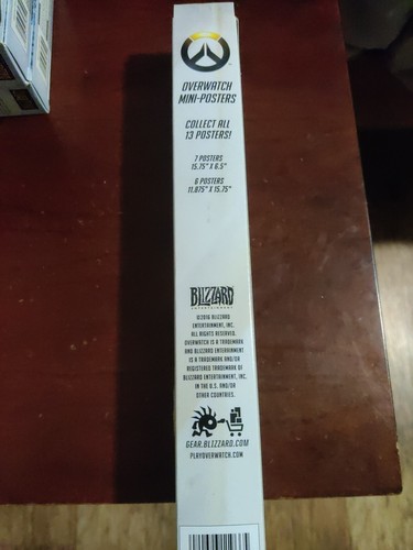 Overwatch Blind Box Mini Posters, 2 Posters Per Box - Picture 3 of 4