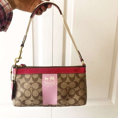 Y2k Coach Mini Monogram Bag Demi Shoulder Bag