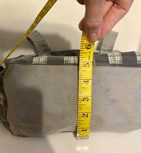 Hurley Signature Tote Strandtasche Multi Pocket F4580 Grau/Gelb/Weiß Unisex - Bild 19 von 24