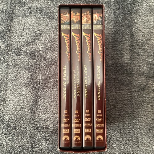 Indiana Jones - The Adventure Collection (DVD, 2003, 4-Disc Set, Widescreen) - Picture 3 of 4