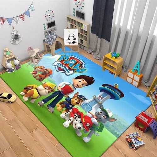Kids Paw Patrol Bedroom Living Room Carpet Anti-Slip Rug Home Doormat Floor Mats - Picture 6 of 14