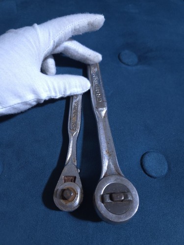 Craftsman USA 1/4” Ratchet 43186 VF TEARDROP & 43788 V - U.S.A, Some Rust - Picture 6 of 7