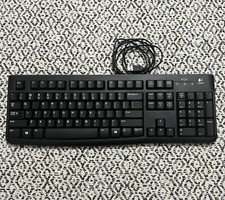 Logitech K120 Ergonomic Desktop Wired Keyboard USB Black