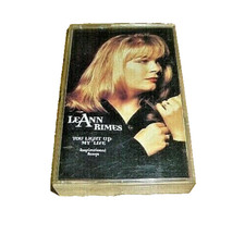 LEANN RIMES "YOU LIGHT UP MY LIFE" CASSETTE - 1997 - CURB #D477885 - USED - VG 