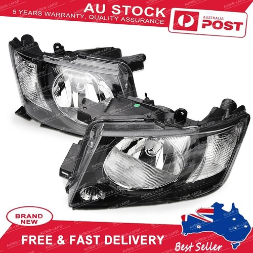 Black Smoked Pair Headlights For Nissan Patrol GU Series GU4 Y61 10/2004-2016 - Picture 5 of 10