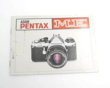 Vintage Asahi Pentax ME Camera Owner Manuals