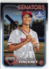 2024 Topps Pro Debut - Andrew Pinckney - Base - Harrisburg Senators #PD-117
