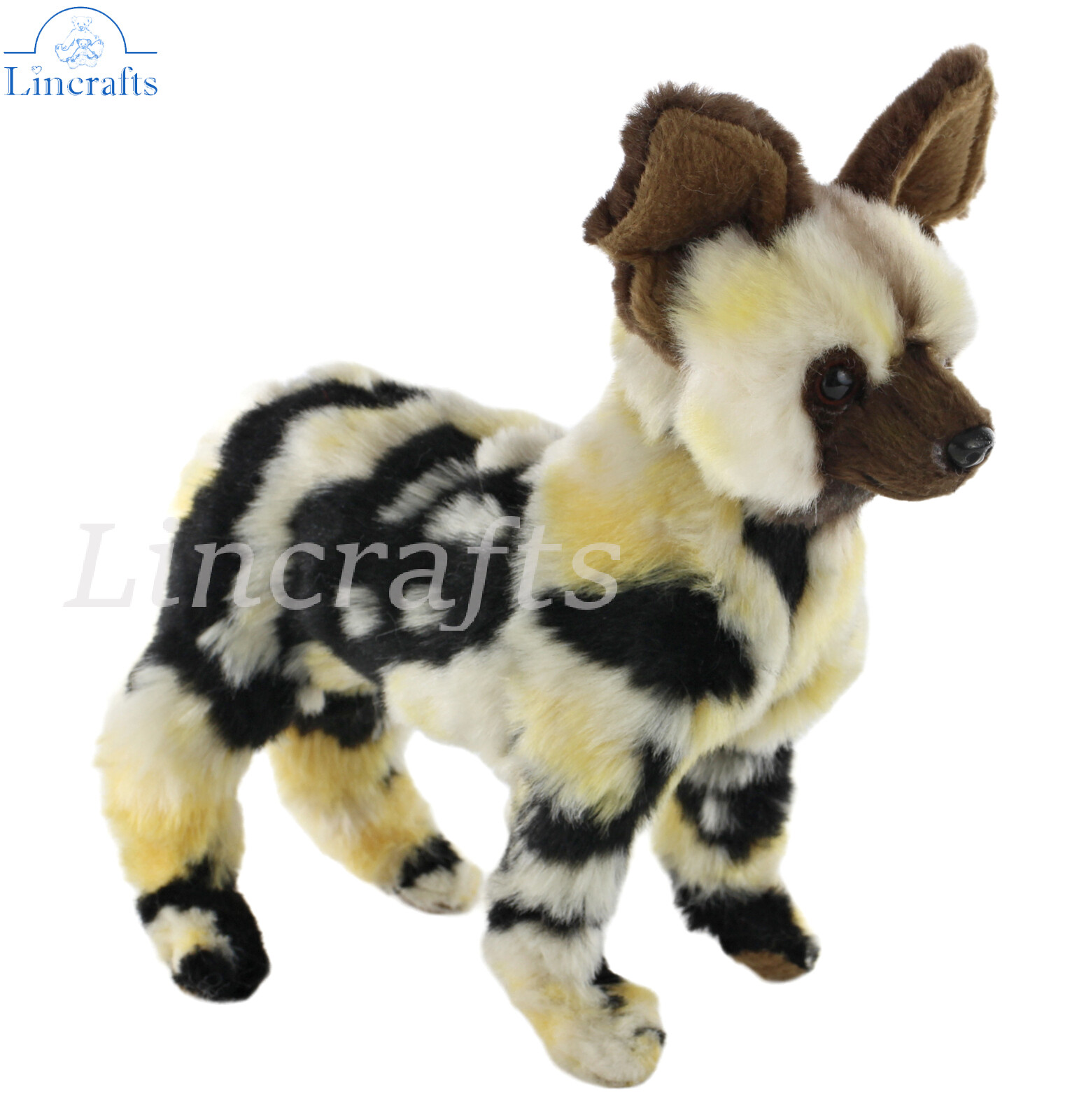 painted dog plush