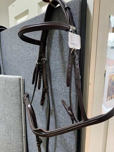 Stubben Snaffle Bridle 21 2300 Brown Black Cob Size Leitrim - Picture 5 of 10
