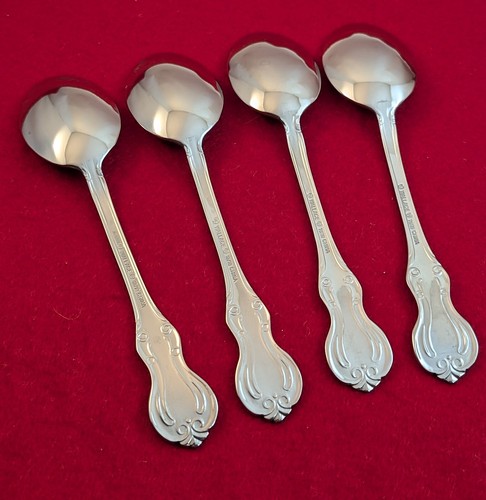 Set di 4 cucchiaini Wallace CAMDEN 18/10 Cina acciaio inox lucido 6 1/8" - Foto 5 di 6