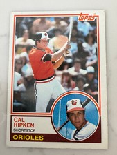 1983 Topps - #163 Cal Ripken Baltimore Orioles HOF