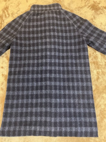 Rohan Cold Harbour Coat Womens 10 Check Wool Button Zip Coat Hiking - Picture 8 of 10